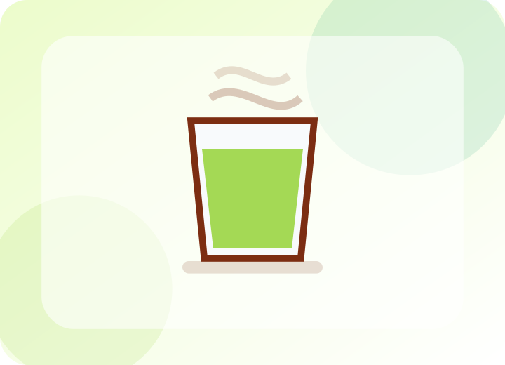Iced Matcha Peach